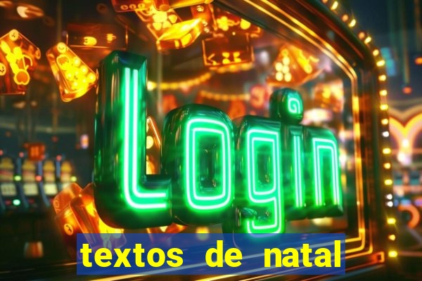 textos de natal para imprimir